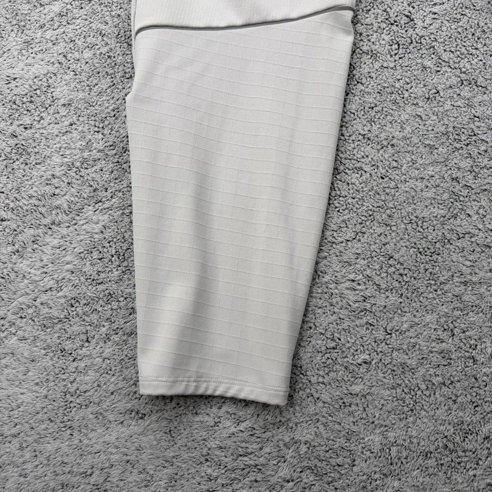 Lululemon Fast Free Running Pant Men Small Gray Tapered Ankle Zip Pocket Stretch